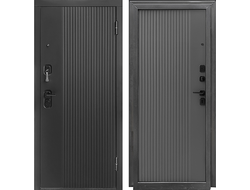 Стальная дверь Спарта с панелью софт графит