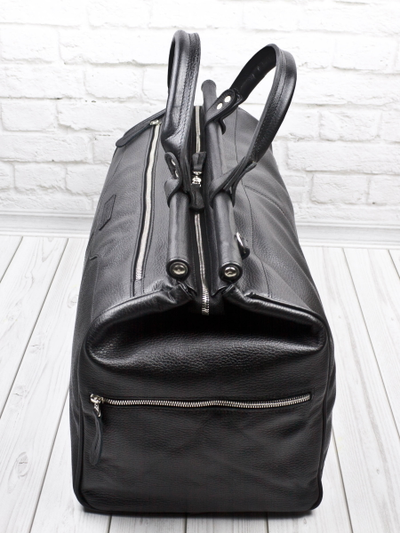 Кожаный саквояж Otranto Premium anthracite (арт. 4006-51)