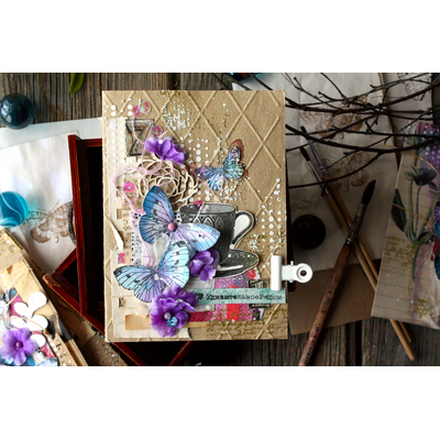 ФП штамп &quot;Бабочка-капустница средняя&quot; 2