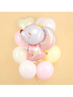 10 шаров на грузе + фигура