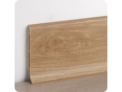 Плинтус VILO Linela 405 Дуб Мельбурн с мягким краем - стильное решение для вашего интерьера