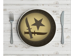 Тарелка "Counter-Strike, CS GO, Контр Страйк" №9