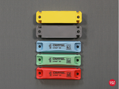 RFID метка UHF корпусная Силтэк S-Tag 3D, Ucode 8, 93х24,8х13,2 мм