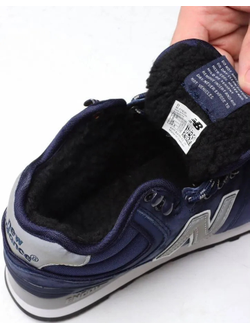 New Balance Classic 574 Blue С Мехом