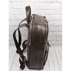 Женский кожаный рюкзак Vicenza Premium brown (арт. 
3105-52)