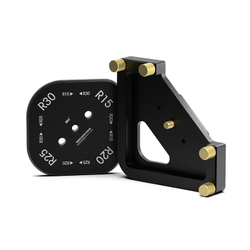 Радиусный шаблон для работы на фрезерным столе