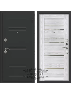 ТАНДОР. ДУБЛИН 95 мм. ДВУХКОНТУРНАЯ. ГРАФИТ БУКЛЕ/ ЯСЕНЬ