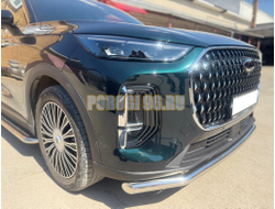 Защита переднего бампера Папа Тюнинг d60 для CHERY Tiggo 9 2024-