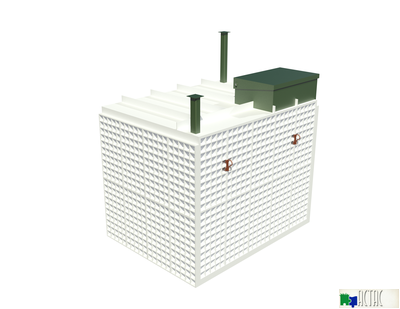 Погреб ПП-4 ( 9,2 м3, стенка 80мм)