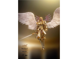 Архангел Михаэль в золотом - Коллекционная фигурка 1/12 SCALE Dawn Wings Golden Armor Archangel (LXF2311A) - Lucifer