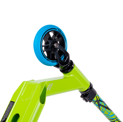 Трюковой самокат tech team DukeR 1.0 neon green 2024