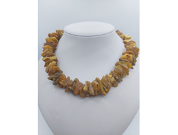 Лечебные бусы из крупного янтаря 03165