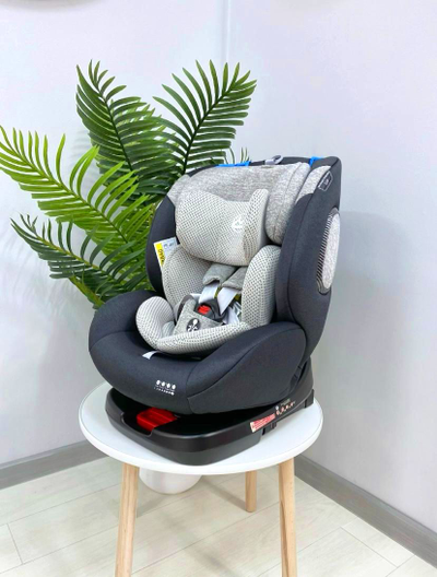 Автокресло Luxmom 277 (Isofix, 0-36 кг, 0-12 лет) Темно-серый