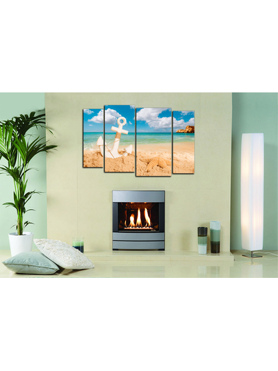 Модульная картина "Голубая лагуна"