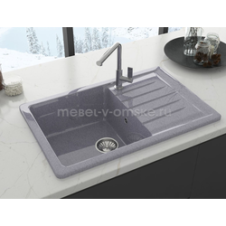 ЛЕК014 Мойка каменная Энди L16. Размер: 740*490*210
