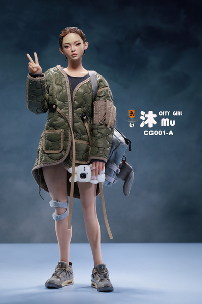 Городская девчонка Мю - Коллекционная фигурка 1/6 City Series NO.1 City girl Mu (CG001-A) - Mr.Z