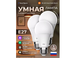 Умная лампа Xiaomi Smart Led Bulb Cool White (XMBGDP03YLK)