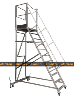 Лестница с площадкой ЛС-2.7 траверса