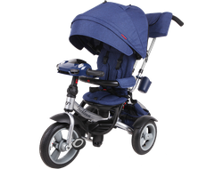 ВЕЛОСИПЕД КОЛЯСКА LUXURY ТРЕХКОЛЕСНЫЙ С РУЧКОЙ