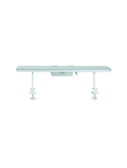 Полка с подставкой для книг (удлинённая) Fundesk SS16W Grey