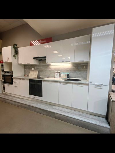 Валерия Белый глянец модульная кухня