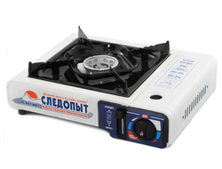 Портативная газовая плитка "Следопыт" в кейсе (газ 220гр.)