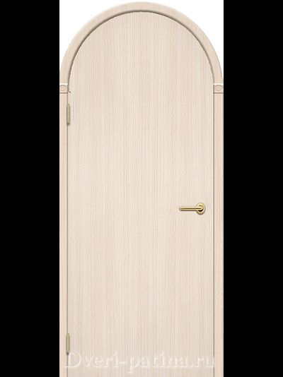 Простая арочная дверь, гладкая