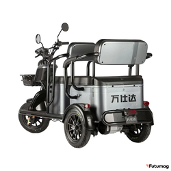 Электротрицикл Wanshida UM+ 60V 1000Вт серый