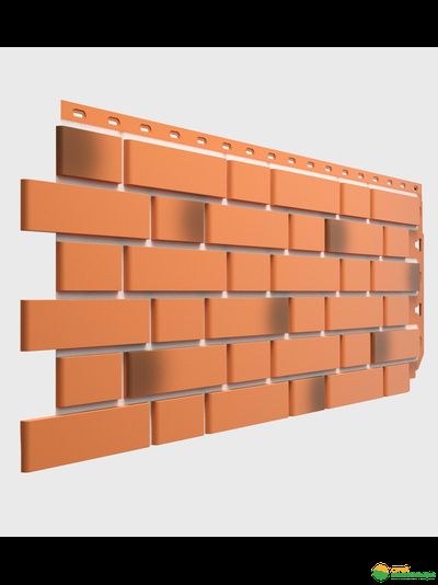 Панель фасадная FLEMISH красный жженый 1095х420 мм, (0,46м2)