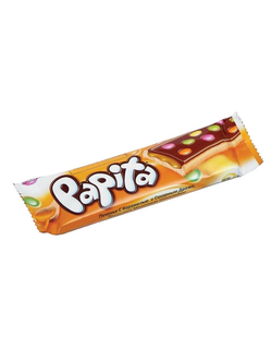 Печенье PAPITA Caramel с карамелью в молочном шоколаде и драже, 33 г, 24 упаковки