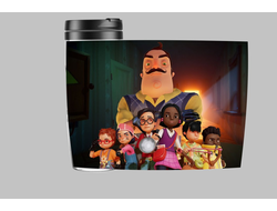 Термокружка Привет Сосед/ Hello Neighbor №11