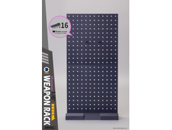 Стойка под оружие 1/6 и 1/12 (серая) - КОЛЛЕКЦИОННАЯ ДИОРАМА 1/6 Weapon Racks SET (WRP001) - ASMUS TOYS