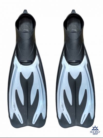 Ласты LightSwim LSF-15 Silver/black XL-45-46