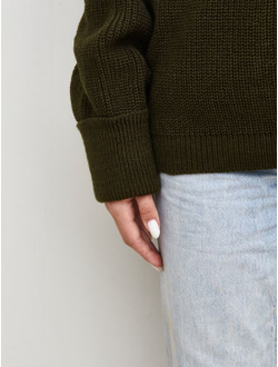 Свитер женский хаки