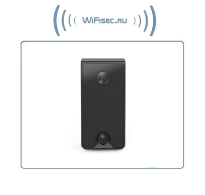 Комнатная беспроводная WiFi видеокамера на аккумуляторе с DVR с кронштейном, Full HD (до 90 дней)  (CamSC Pro)