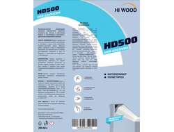Клей-шпатлевка HI WOOD HD500, 280 мл, белый