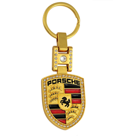 БРЕЛОК НА КЛЮЧИ С ЛОГОТИПОМ АВТО И СТРАЗАМИ