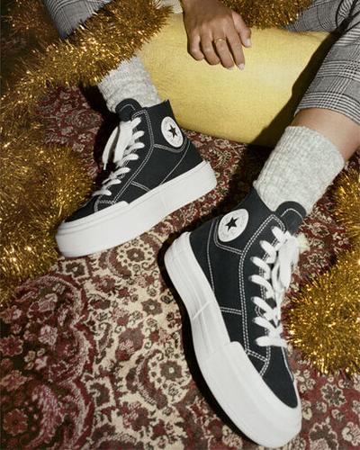 Converse Chuck Taylor All Star Cruise черные высокие кеды