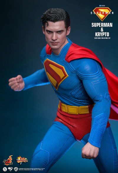 ПРЕДЗАКАЗ - Супермен (Дэвид Коренсвет, "Супермен" 2025 г)  - Коллекционная ФИГУРКА 1/6 Superman & Krypto (MMS812) -  Hot Toys ?ЦЕНА: 39800 РУБ.?