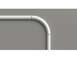 Угловой элемент DECOR-DIZAYN C4-DD634 к молдингу DD634, из дюрополимера, под покраску, 1шт