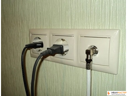 Подключение скрытой розетки цена в Москве ИВАНМАСТЕР