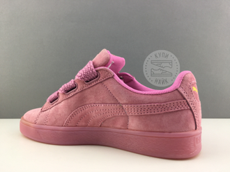 Puma Suede Heart Reset Светло-розовые (36-40)Арт. 301F-A