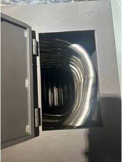 Печь для бассейна и купели на дровах Кристалл (подогрев воды)