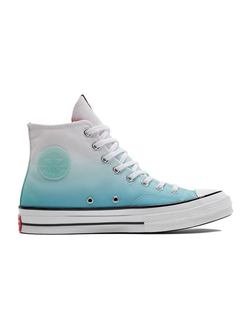 Кеды Converse Chuck Taylor 70 белые бирюзовые