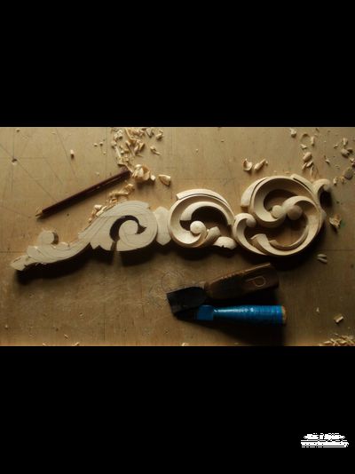 Резной декор ручная работа