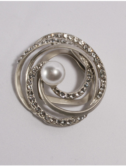 ЗАЖИМ ДЛЯ ШАРФА "ЖЕМЧУЖИНА"