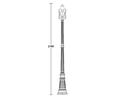 Садово-парковый светильник серии  Lucerna  bg