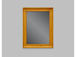 Зеркало Валенсия 2-43 из массива сосны 68,5 х 105 см