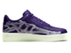 Кроссовки Nike Air Force 1 Low '07 QS Purple Skeleton Halloween (2021)  вид сбоку