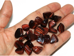 Бычий глаз, галтовка в ассортименте, ЮАР (10-15 мм, 1,5-2,5 г) №8053